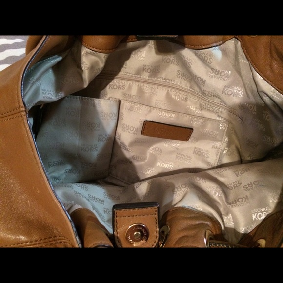 Michael Kors Brown Leather Purse - Picture 3 of 7